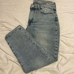 Old navy straight high rise jeans size 12